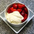 El cooksnap de lesly gonzalez cuando hizo Frutillas con chantilly.