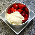 El cooksnap de lesly gonzalez cuando hizo Frutillas con chantilly.