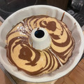 El cooksnap de Ana Rosello Ferreira cuando hizo Bizcocho Cebra con chips de chocolate🤤 🍫 😝.