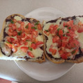 El cooksnap de Martita Alvarado cuando hizo Molletes con jamón.