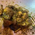 Cooksnap Atikah Haimid semasa beliau membuat Ayam Sambal Hijau.