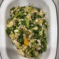 廖文仲 的 鹹蛋炒莧菜 cooksnap