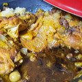 El cooksnap de "Cocina con Celi" cuando hizo Tajín de Pollo con Limón y Aceitunas.