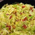 Pixie6r's cooksnap of when they made fried cabbage.
