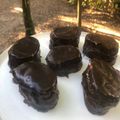 El cooksnap de Cami Maino cuando hizo Alfajores de salchichón de chocolate.
