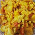 Umme Ali 's cooksnap of when they made Phool Gobhi Alu Matar.