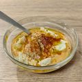 El cooksnap de Jesús Ruiz cuando hizo Salmorejo de mango y papaya.