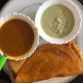 Pooja Singh's cooksnap of when they made Masala Dosa..