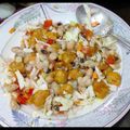 Priya Mulchandani का कुकस्नैप जब उन्होंने छोले सलाद (Chole salad recipe in hindi) बनाया था।