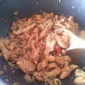 El cooksnap de Juan Pablo Urrego cuando hizo Wok de Pollo a la Miel.
