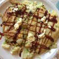 il Lorenza Crivello quando ha preparato Okonomiyaki