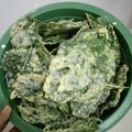 Cooksnap dari Rizkyansyah Siti untuk resep Bayam Crispy (Keripik Bayam)