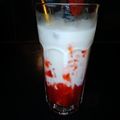 Cooksnap dari Dewi Apriyani untuk resep 132. Korean Strawberry Milk
