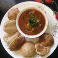 Shobha Deshmukh 's cooksnap of when they made बेडमी पुरी भाजी (bedmi puri bhaji recipe in marathi).