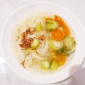 Cooksnap dari Indra Susilowati untuk resep Sup kacang merah wortel soun oyong(gambas)