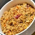 Diya Sawai का कुकस्नैप जब उन्होंने वेज फ्राइड राइस(veg fried rice recipe in hindi) बनाया था।