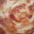 Anamta Azeem's cooksnap of when they made Lachha paratha.
