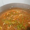 El cooksnap de Alina Gabriela cuando hizo Guisantes con chipirones.