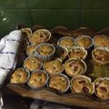 El cooksnap de Laura Suárez cuando hizo Muffin de frutilla.