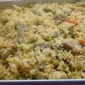 El cooksnap de Alejandra cuando hizo Arroz con verduras y costilla de cerdo.