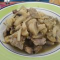 El cooksnap de Jesus Carranza cuando hizo Cinta lomo de cerdo, con salsa de champiñones.