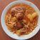 El cooksnap de Julián cuando hizo Fideos a la cazuela con patatas.