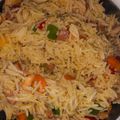 Chef Falilat's cooksnap of when they made Stir fried basmati rice and sweet and sour fish fillet.