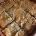 El cooksnap de Emma Muñoz cuando hizo Baklava{pastel árabe}.