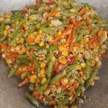 Cooksnap dari Architeni untuk resep Orak-arik Warna-warni (Jagung,Wortel,Buncis)