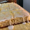 El cooksnap de Victoria García cuando hizo Cuadraditos de limón.