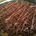 Neffie's cooksnap of when they made Reese's Style Brownies.