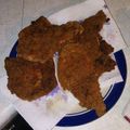 Torey Palmer's cooksnap of when they made Southern Deep Fried Pork Chops.