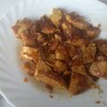 El cooksnap de Esther cuando hizo Pollo al curry.