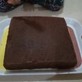 Cooksnap dari Zainatul Afidah untuk resep Brownis kukus lembut dan irit/base cake ultah
