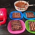Cooksnap dari Rizqa Amalia untuk resep 619. Waffle Coklat Crispy