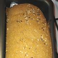 El cooksnap de Mariana Majo Salguero cuando hizo Pan integral.