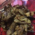 El cooksnap de July Conalbi cuando hizo Berenjenas en aceite.