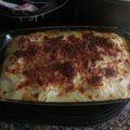 El cooksnap de Miquel cuando hizo Gratinado de patatas, carne picada y salsa bechamel.