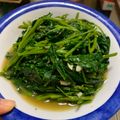 Chan Chi 的 沙茶炒空心菜 cooksnap