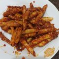 Cooksnap dari Bunda Indah 🐈 untuk resep Kacang umpet pedas manis daun jeruk