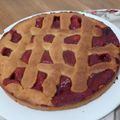 El cooksnap de Lucía I. cuando hizo Pasta frola de dulce de membrillo.