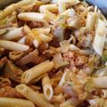 El cooksnap de Carmeta cuando hizo Pasta con salchichas frescas.