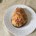 El cooksnap de Mipsiko cuando hizo Berenjenas rellenas de pollo y quinoa.