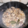 El cooksnap de Jonathan Cantón cuando hizo Lomo al ajillo con setas 🍄.