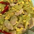 Cooksnap dari aprianty abas untuk resep Labu Siam Tumis Telur