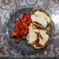 El cooksnap de Victoria Quintana cuando hizo Tortitas de papa y champiñones.