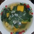Cooksnap dari Vina untuk resep Sayur bening bayam jagung