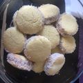 El cooksnap de Sannie Zaraccio cuando hizo Alfajores de maizena.