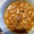 El cooksnap de juanche juanche cuando hizo Fabada tradicional de la abuela.