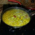 El cooksnap de Gema Garcia cuando hizo Arroz con pollo y verduritas 🍽👌😋.